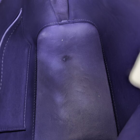 Louis Vuitton Purple Alma BB in Ostrich Leather - Picture 13 of 16